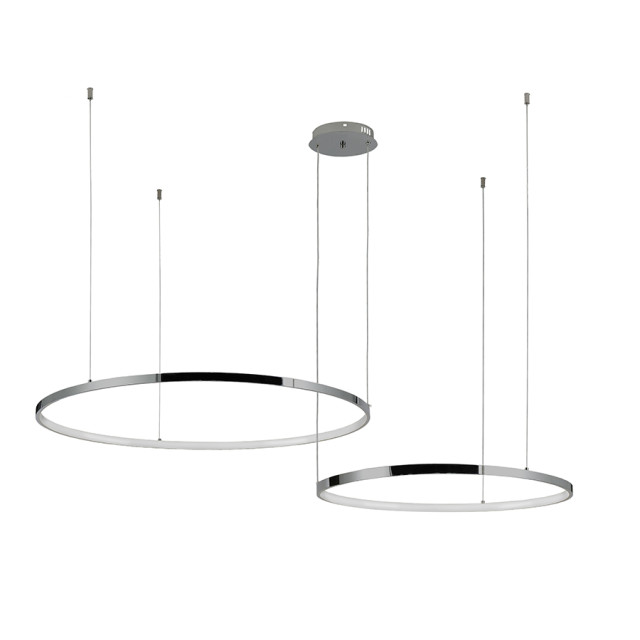 Люстра 7529832-2B CHROME LED (800+1000)