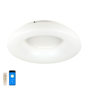 LED люстра 797MX6018AP (580) — стельова люстра з пультом та керуванням зі смартфона, 80W