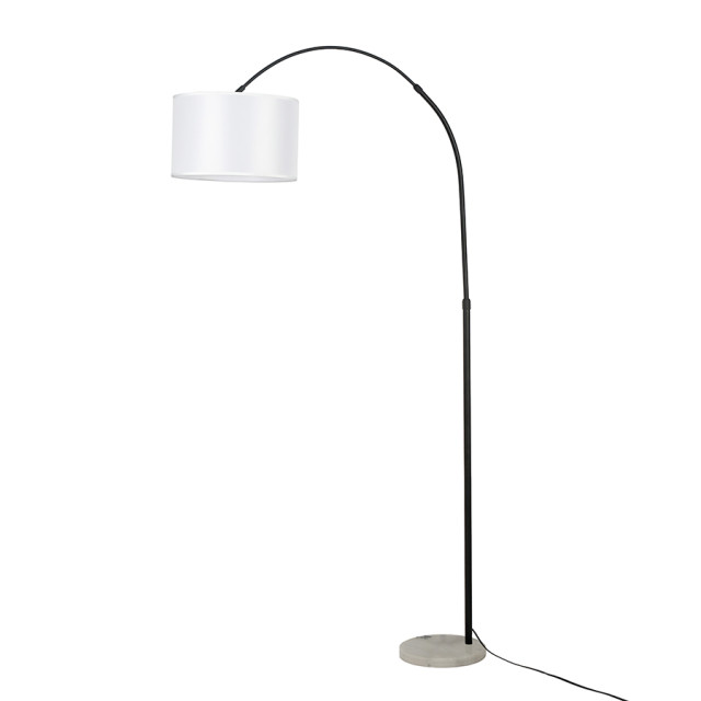 Торшер  808F9660-1 BK+WH
