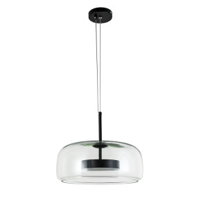 Підвісний світильник 909XL158-1 led (330) BK+CL