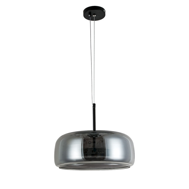 Підвісний світильник 909XL158-1 led (330) BK+GY