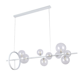 Люстра 918LP267-10 WH+CL
