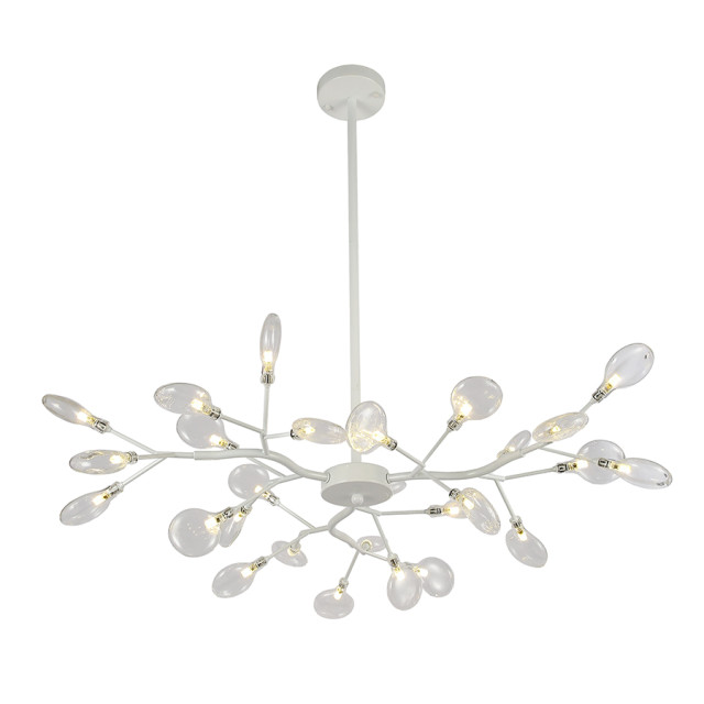 Люстра 918LP447-27 WH+CL