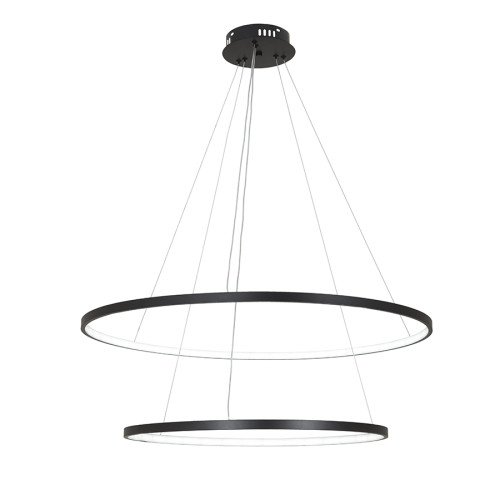 Люстра 7529832-2A BLACK LED (600+800)