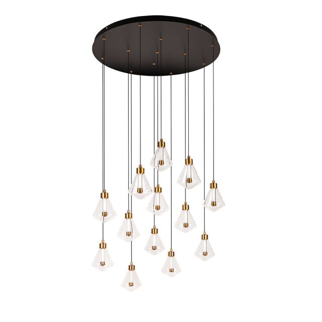 Підвісний світильник 999103F-13 (600R) LED AB+CL
