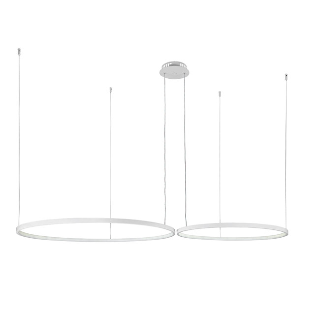 Люстра 7529832-2B WHITE LED (600+800)