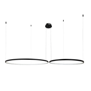 Люстра 7529832-2B BLACK LED (800+1000)