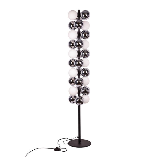 Торшер 788F55020-10 BK+CH+WH фото Торшер 788F55020-10 BK+CH+WH