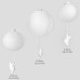 Світильник серії Bear Balloons Flush Mount Ø 25 см фото Світильник серії Bear Balloons Flush Mount Ø 25 см