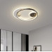 Сучасний стельовий LED-світильник з подвійним кільцем 