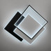 LED-світильник у чорно-білому корпусі 65х60 см