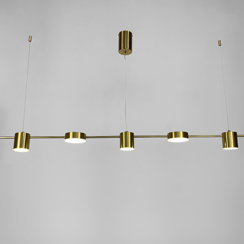 Видовджена латунна люстра LUMINA LUX