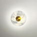 Бра із мармуру сіро-білого кольору Ø 20 см