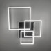 Світлодіодна люстра Ideal Lux Frame у хромованому корпусі фото Світлодіодна люстра Ideal Lux Frame у хромованому корпусі