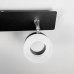 Чорне LED бра із трьома регулюючими точками світла 48х16 см фото Чорне LED бра із трьома регулюючими точками світла 48х16 см