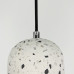 Підвіс Terrazzo Dome із білим бетонним плафоном 18х10 см