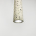 Підвіс Terrazzo Cylinder Long із білим бетонним плафоном 30х6 см