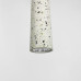 Підвіс Terrazzo Cylinder Long із білим бетонним плафоном 30х6 см