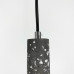 Підвіс Terrazzo Cylinder Long із сірим бетонним плафоном 30х4 см