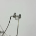 Дизайнерська невагома срібна Led люстра
