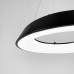 LED світильник круглий підвісний у чорному корпусі фото LED світильник круглий підвісний у чорному корпусі