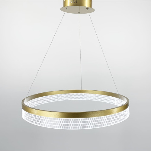 Дизайнерська LED люстра у декількох розмірах