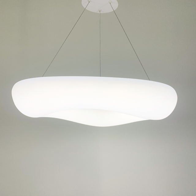 Підвісна LED люстра White Cloud