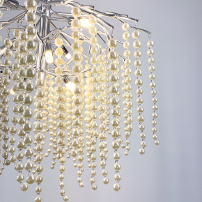 Чарівна люстра в хромі Pearl selection