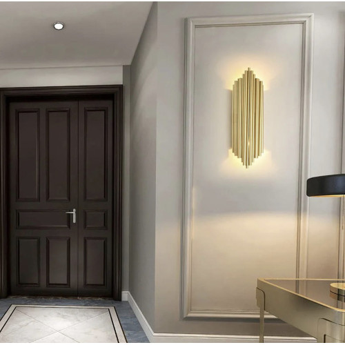 Дизайнерський настінний світильник Harmonic Gold
