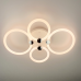 LED люстра з кільцями, що розсіює світло на 360° фото LED люстра з кільцями, що розсіює світло на 360°