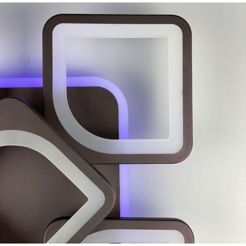 Світлодіона LED люстра Coffee з RGB