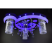 Стельова люстра космос з LED підсвіткою
