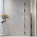 Видовжений настінний світильник Alabaster Sconce із акриловими пластинами