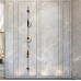 Видовжений настінний світильник Alabaster Sconce із акриловими пластинами