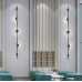 Видовжений настінний світильник Alabaster Sconce із акриловими пластинами