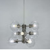 Ексклюзивна люстра в трендовому кольорі корпусу Satin Nickel