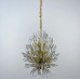 Кришталева золота люстра репліка Lily Buds на 9 ламп