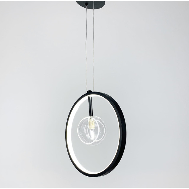 Мінімалістичний світильник Bubi Black