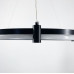 LED люстра у чорному каркасі фото LED люстра у чорному кільцевому каркасі Ø 60 см