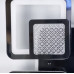LED люстра на 4+4 квадрати в чорному кольорі фото LED люстра на 4+4 квадрати в чорному кольорі