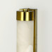 Видовжене латунне бра з підсвіченим мармуровим корпусом 40х6х10 см фото Видовжене латунне бра з підсвіченим мармуровим корпусом 40х6х10 см