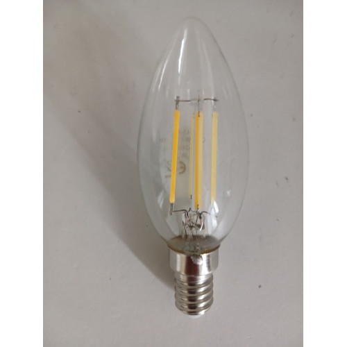 Лампочка LED SIRIUSSTAR filament clear 4202 8W (C37-4200K-E14)