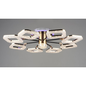 Люстра світлодіодна акрилова Sirius B YH1003/8 BK+GD 80W