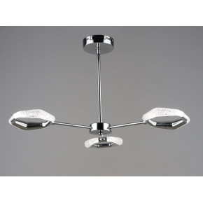 Люстра підвісна світлодіодна Sirius B YH1304/3 CH 18W хромова