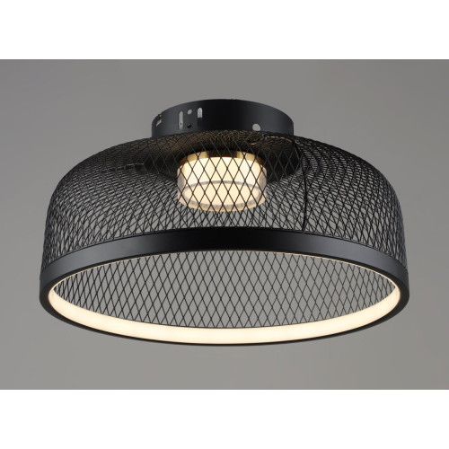 Люстра світлодіодна в стилі лофт VALESO B YH1348/56W BK+GD