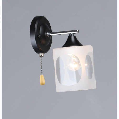 Бра настінне B K2284/1W CH+BK