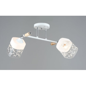 Люстра стельова Sirius B A4118/2 WT+CH з поворотнім механізмом