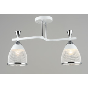 Люстра стельова металева Sirius B N6218/2 WT+CH