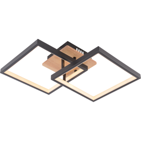 DK6589-2 BK+WOOD