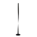 Торшер сучасний світлодіодний Sirius LDD1008 BK 62W чорний